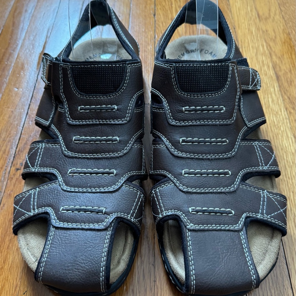 Dockers Searose Fisherman Men's Brown Sandals, size 11M outdoor Gorpcore casual